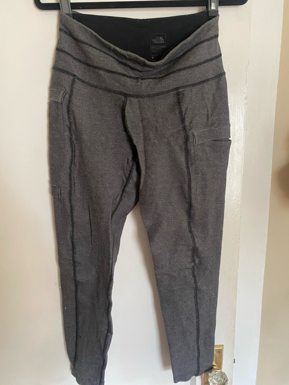 The North Face Dark Heather Gray Performance Leggings